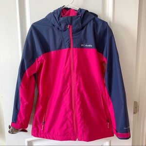 Hot Pink & Navy Columbia Winter Ski Jacket
